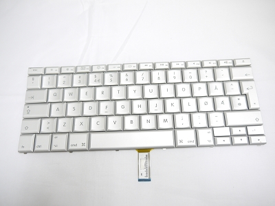 90% NEW Silver Norwegian Bokmal Keyboard Backlit Backlight for Apple Macbook Pro 15" A1260 2008 US Model Compatible
