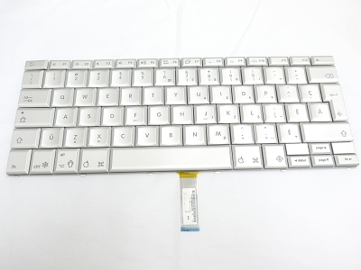 99% NEW Silver French Canadian Keyboard Backlight for Apple Macbook Pro 17" A1229 2007 US Model Compatible