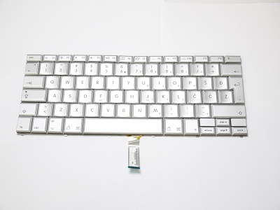 99% NEW Silver Croatian Keyboard Backlight for Apple Macbook Pro 17" A1229 2007 US Model Compatible