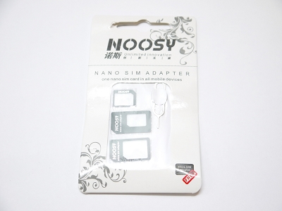 Black Nano Sim Micro Sim Standard Sim Card Adapter for iPhone Samsung Galaxy Nexus HTC LG All Mobile Devices