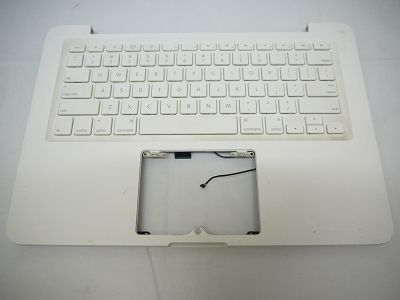 80% NEW White Top Case Palm Rest with US Keyboard for Apple MacBook 13" A1342 2009 2010