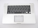 KB Topcase - Grade B Top Case Palm Rest US Keyboard without Trackpad for Apple Macbook Pro 15" A1286 2008