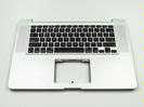 KB Topcase - Grade B Top Case Palm Rest US Keyboard without Trackpad Touchpad for Apple Macbook Pro 15" A1286 2011 2012