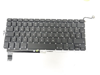 USED German Keyboard for Apple MacBook Pro 15" A1286 2009 2010 2011 2012 US Model Compatible