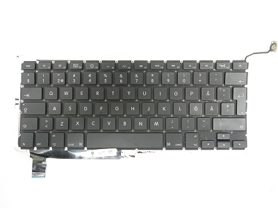 USED Swedish Finland Keyboard for Apple MacBook Pro 15" A1286 2009 2010 2011 2012 US Model Compatible