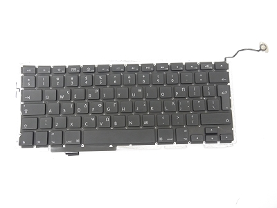 USED Greek Keyboard Backlit Backlight for Apple Macbook Pro 17" A1297 2009 2010 2011 US Model Compatible