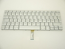 Keyboard - 90% NEW Silver Danish Keyboard Backlit Backlight for Apple Macbook Pro 15" A1260 2008 US Model Compatible