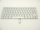 Keyboard - 90% NEW Silver Swiss French Keyboard Backlit Backlight for Apple Macbook Pro 15" A1260 2008 US Model Compatible