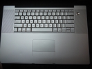 KB Topcase - Keyboard Top Case Palm Rest with Trackpad and Trackpad Cable for Apple MacBook Pro 17" A1261 2008