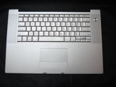 90% NEW Keyboard Top Case Palm Rest with Trackpad and Trackpad Cable for Apple MacBook Pro 15" A1226 2007 