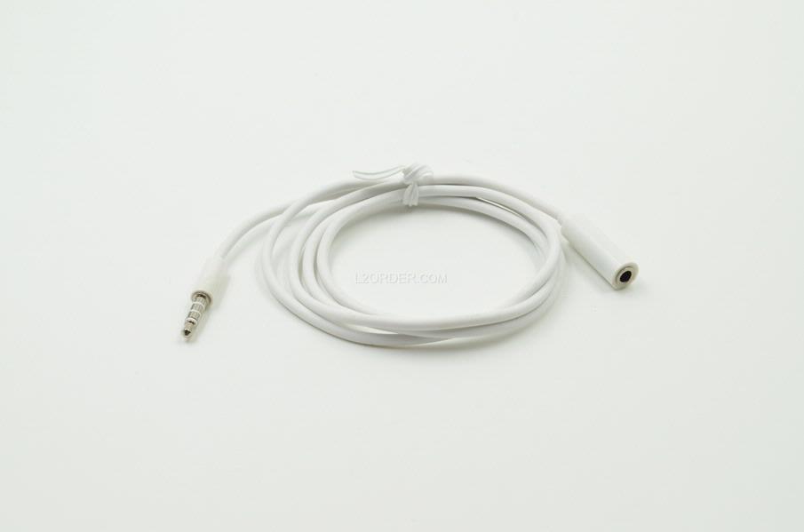 3.4FT 3.5mm Male to Female Car Aux Audio Headphone Extension Cord Cable