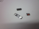 Parts for iPhone 4 - NEW 3PCs Side Control Buttons Replacement Parts for iPhone 4 A1332 A1349