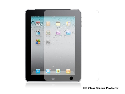 HD Glossy Clear Screen Protector Cover for iPad 1 9.7"