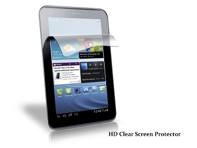 HD Clear Screen Protector Cover for Samsung P3100 7"