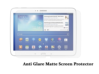 Anti Glare Matte Screen Protector Cover for Samsung P5200 10.1"