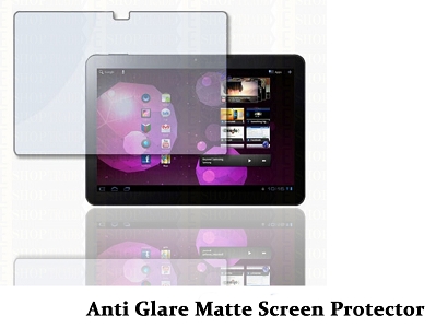 Anti Glare Matte Screen Protector Cover for Samsung P7500 10.1"