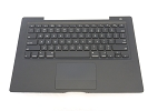 KB Topcase - NEW Black Top Case Palm Rest with US Keyboard and Trackpad Touchpad for Apple MacBook 13" A1181 Late 2007 2008