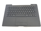 KB Topcase - 99% NEW Black Top Case Palm Rest with Italian Keyboard and Trackpad Touchpad for A1181 2006 Mid 2007