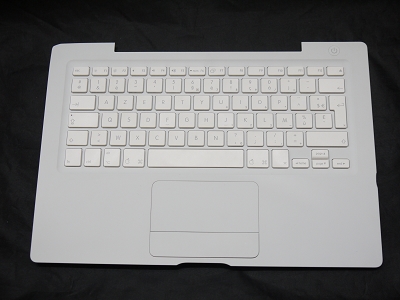 99% NEW White Top Case Palm Rest with French Keyboard Trackpad Touchpad for Apple MacBook 13" A1181 2006 2007 also Compatible with 2008 2009