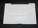 KB Topcase - 99% NEW White Top Case Palm Rest with German Keyboard Trackpad Touchpad for Apple MacBook 13" A1181 2006 2007 also Compatible with 2008 2009