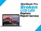 Mac LCD/GLASS Replacement - MacBook Pro 15" A1398 Retina Broken GLOSSY RETINA SCREEN Replacement Service
