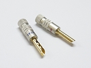 Other Accessories - 1 Pair Gray BFA Amplifier Reciver Musical Audio Speaker Cable wire Connector Banana Plug Type C