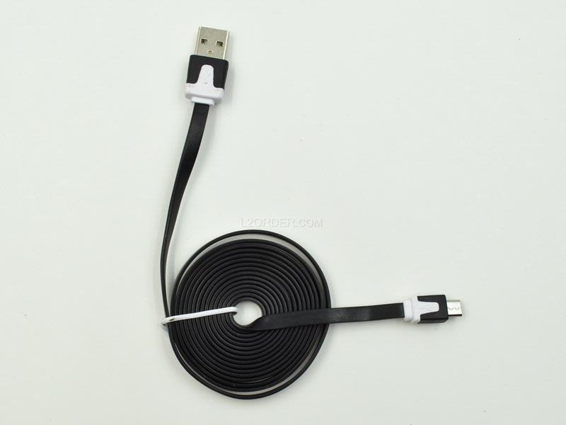 6FT Black Micro USB to USB 2.0 Charging Charger Sync Data Cable Cord for Samsung Galaxy Kindle Fire Nexus LG HTC Smartphone Tablet