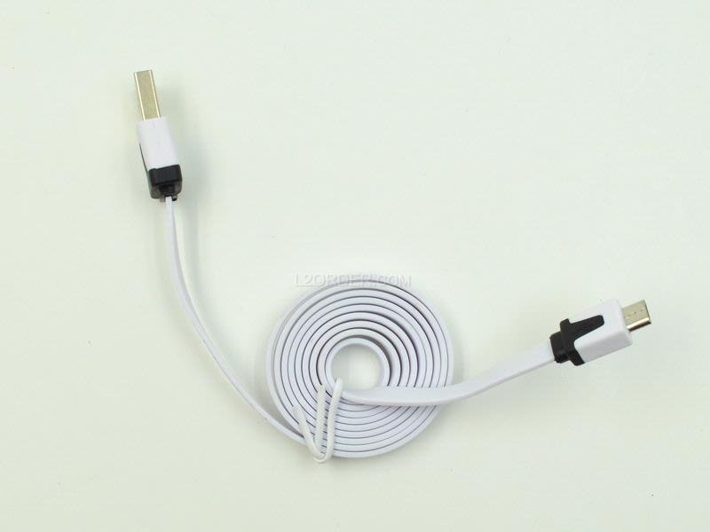 3FT White Micro USB to USB 2.0 Charging Charger Sync Data Cable Cord for Samsung Galaxy Kindle Fire Nexus LG HTC Smartphone Tablet
