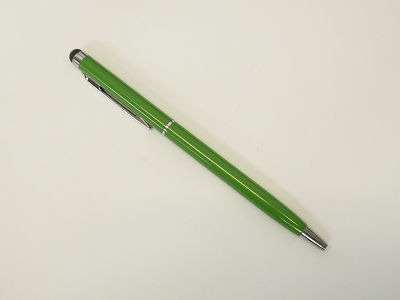 2in1 Green Capacitive Touch Screen Stylus with Ball Point Pen For iPhone iPad ipod Touch