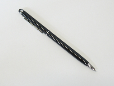 2in1 Black Capacitive Touch Screen Stylus with Ball Point Pen For iPhone iPad ipod Touch