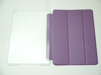 Purple Slim Smart Magnetic Cover Case Sleep Wake with Stand for Apple iPad Air