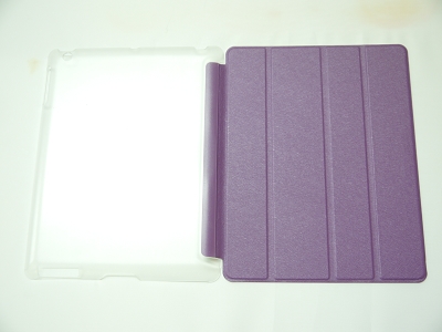 Purple Slim Smart Magnetic Cover Case Sleep Wake with Stand for Apple iPad 2 3 4