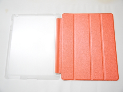 Orange Slim Smart Magnetic Cover Case Sleep Wake with Stand for Apple iPad 2 3 4