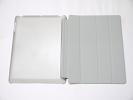 IPad Case - Gray Slim Smart Magnetic PU Leather Cover Case Sleep Wake with Stand for Apple iPad 2 3 4