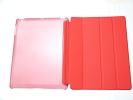 IPad Case - Red Slim Smart Magnetic PU Leather Cover Case Sleep Wake with Stand for Apple iPad 2 3 4