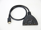 Other Accessories - 3 in 1 HDMI Switcher 3 input to 1 output Converter Splitter Adapter W/ 22" Pigtail Cable