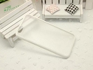 iPhone Case - White & Transparent Slim TPU Skin Case Matte Cover for 4.7" Apple iPhone 6