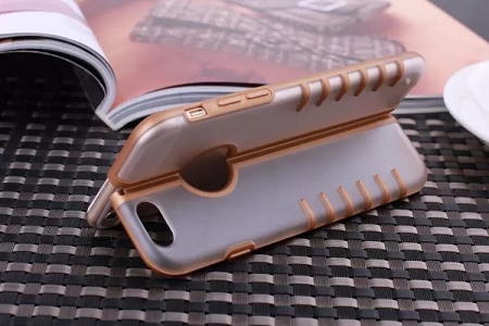 Foldable Gold Premium Thin TPU Skin Case Matte Cover for 4.7" iPhone 6