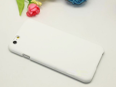 White Premium Ultra Thin Slim TPU Skin Case Matte Cover for iPhone 6 Plus 5.5"