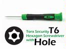Screw Drivers - New Torx Security T6 Hexagon Screwdriver with Hole for MacBook Pro A1278 A1286 A1297 Logic Board Mac Mini 2014