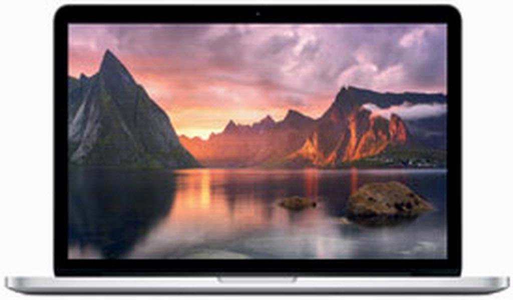 Used Very Good Apple Macbook Pro Retina 13" A1502 2013 ME864LL/A 2.4 GHz 8GB 128GB Flash Storage Laptop