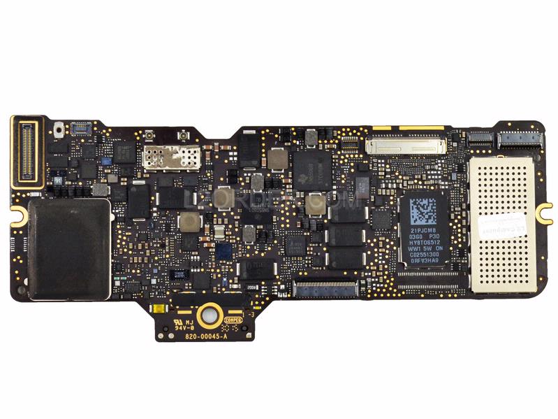 1.2 GHz Core M (M-5Y51) 8GB RAM 512GB SSD 820-00045-A Logic Board for Apple MacBook 12" A1534 2015 Retina