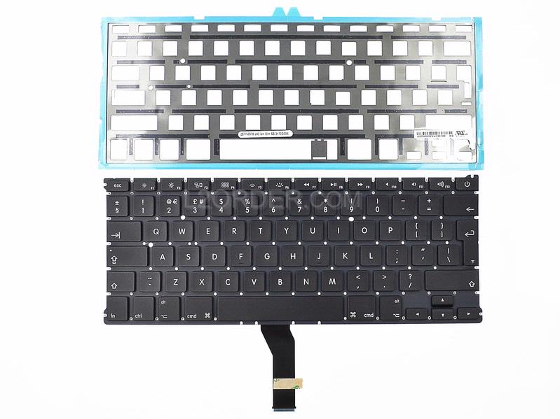 NEW UK Keyboard with Backlight for Apple MacBook Air 13" A1369 2011 A1466 2012 2013 2014 2015 2017
