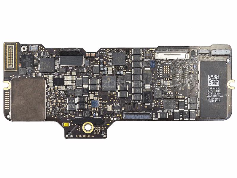 1.1 GHz Core M3 (M3-6Y30) 8GB RAM 256GB SSD 820-00244-A Logic Board for Apple MacBook 12" A1534 2016 Retina