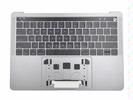 KB Topcase - Grade A Space Gray US Keyboard Top Case Palm Rest with Battery A1819 Touch Bar for Apple Macbook Pro 13" A1706 2016 2017 Retina 