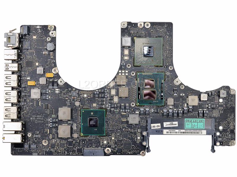 Apple MacBook Pro Unibody 17" A1297 2010 i7 2.8GHz Logic Board 820-2849-A