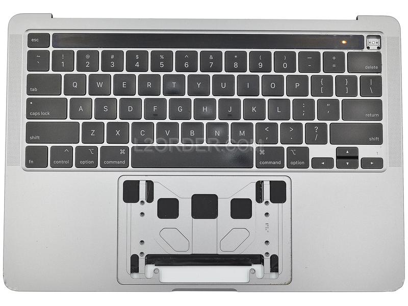 Grade B Space Gray US Keyboard Top Case Palm Rest with Battery A2171 Touch Bar for Apple Macbook Pro 13" A2289 2020 Retina 