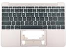 KB Topcase - Grade A Rose Gold US Keyboard Top Case Topcase Palm Rest 613-02547-A for Apple MacBook 12" A1534 2016 2017 Retina