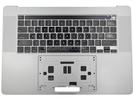 KB Topcase - Grade B Space Gray US Keyboard Top Case Palm Rest with Battery A2113 Touch Bar for Apple Macbook Pro 16" A2141 2019 Retina 