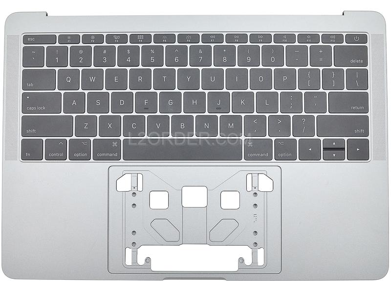 Grade A Space Gray US Keyboard Top Case Palm Rest for Apple Macbook Pro 13" A1708 2016 2017 Retina 